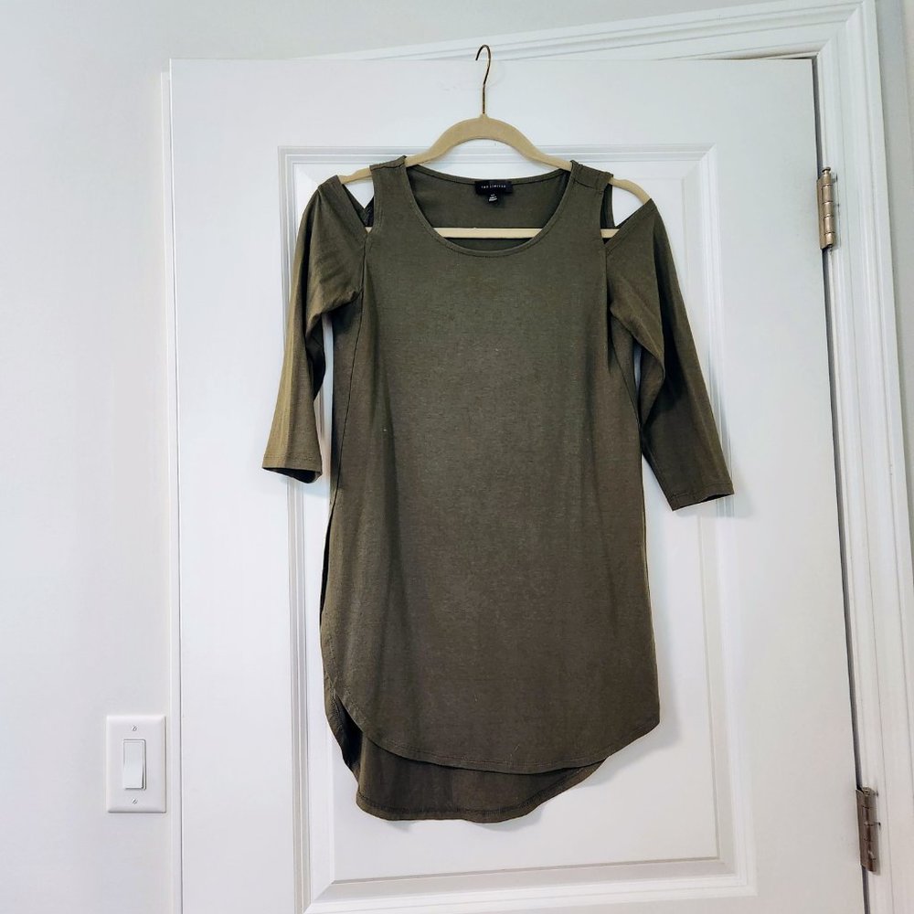 The Limited Moss Green Tunic